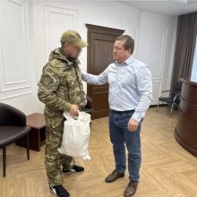 Глава Мамадышского района встретился с бойцом с позывным «Каток»