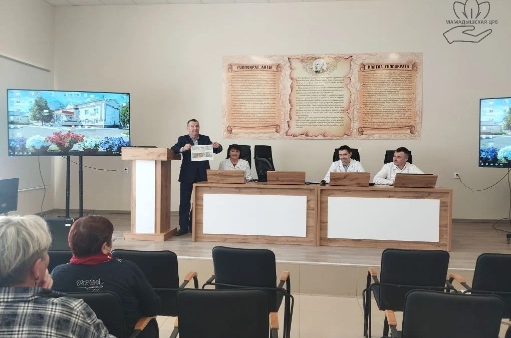 В Мамадышской ЦРБ обсудили итоги работы ФАП и провели обучающее совещание для медперсонала