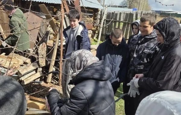 Школьники Сокольской школы помогли семье погибшего участника СВО