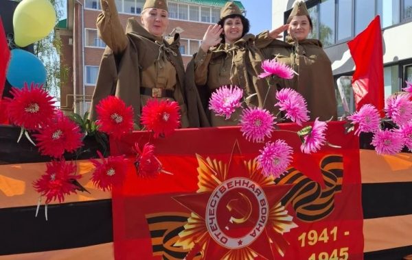Песни Победы прозвучали на улицах Мамадыша