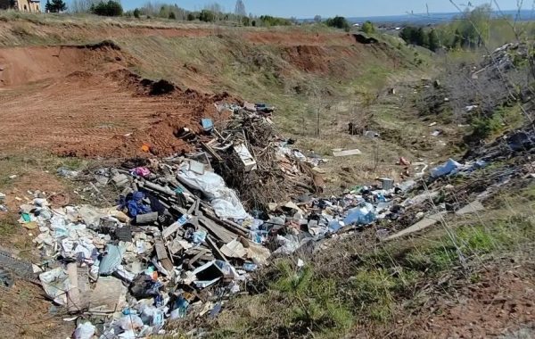 В Мамадышском районе выявили незаконную свалку площадью более 700 кв. м