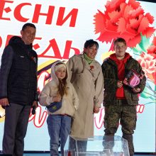 В Мамадыше прошёл концерт «Песни Победы» с праздничной лотереей