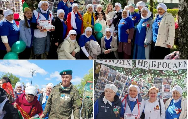 В Мамадыше «Серебряные волонтёры» провели акцию «Красная гвоздика» в День Победы
