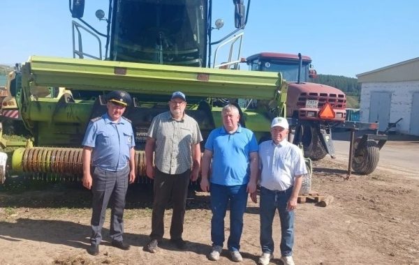 В Мамадышском районе проверили готовность кормоуборочной техники к сезону
