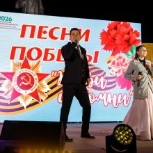 Гульсирень Абдуллина и Азат Абитов выступили на праздничном концерте в Мамадыше