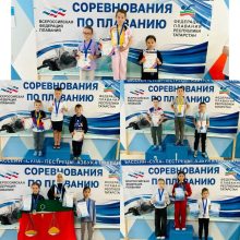 ‍ Пловцы спортшколы «Олимп» завоевали медали на детском турнире в Пестрецах
