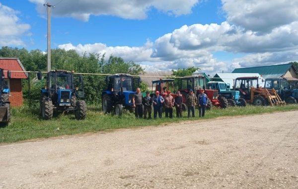 В Мамадышском районе Татарстана прошел техосмотр самоходной техники