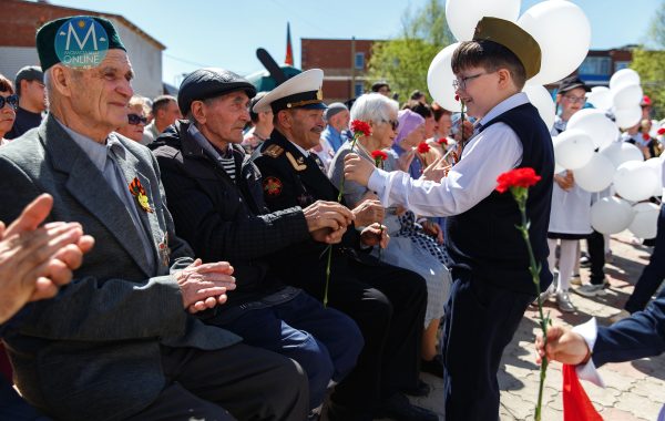 Торжественные мероприятия, посвящённые Дню Победы, прошли в Красногорском сельском поселении