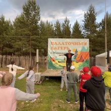 В Мамадыше стартовала первая смена палаточного лагеря «Интеллект»