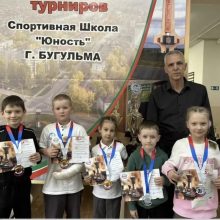 Юные спортсмены из Мамадыша стали призёрами регионального турнира в Бугульме
