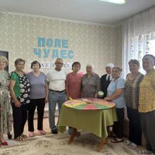 В отделении «Забота» прошла увлекательная интеллектуальная игра «Поле чудес»