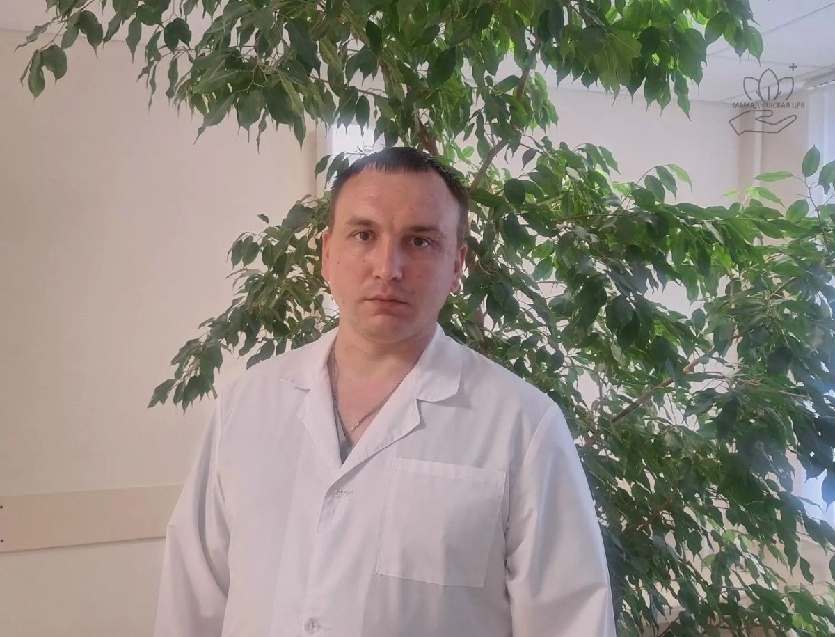 В Мамадышской ЦРБ начал работу новый врач-травматолог-ортопед