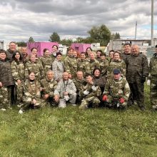 Ветеринары Мамадыша отметили профессиональный праздник на пейнтбольном поле
