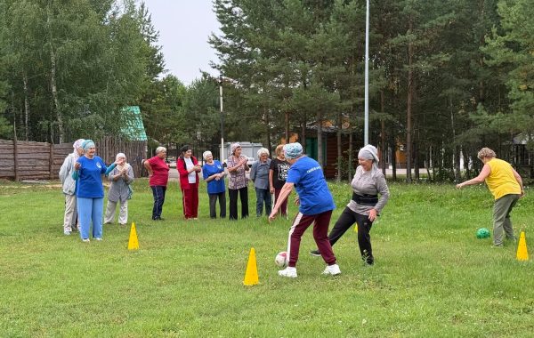 В Мамадыше старшее поколение встретилось на спортивных играх ко Дню города ‍