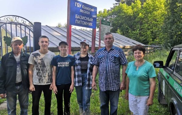 Школьники Усалинской школы познакомились с работой лесного хозяйства