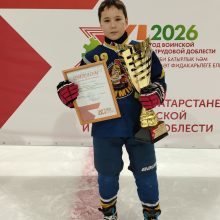 Золото на своем льду: хоккеисты «Олимпа» стали лучшими на турнире в Мамадыше