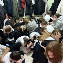 В школе №3 Мамадыша провели тренировку по сценарию угрозы атаки БПЛА
