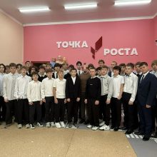 Выпускник школы №3 Мамадыша рассказал старшеклассникам о службе в пограничном институте