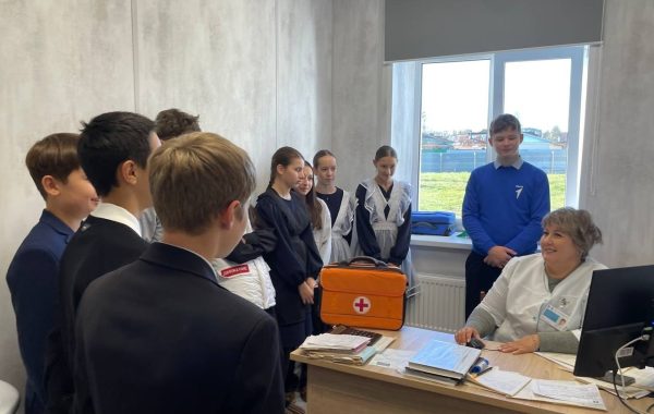 В Мамадышском районе школьники познакомились с профессией медика