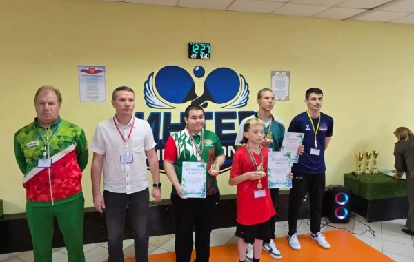 Мамадышская команда «Олимп» стала победителем зонального турнира по настольному теннису