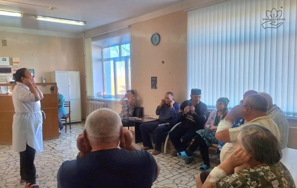 ‍ В Мамадышской ЦРБ пациентам рассказали, как снизить нервное напряжение и поддержать здоровье сердца