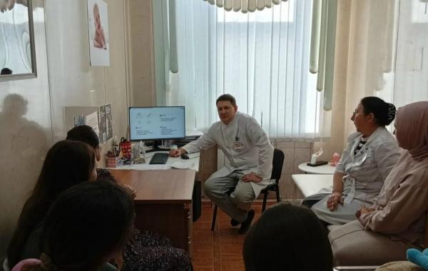 В Мамадышской ЦРБ будущим мамам рассказали о вакцинации против гриппа