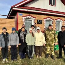 В селе Кляуш открыли мемориальную доску в память о Дмитрии Мельникове