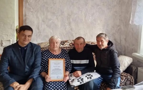 Две семьи из Мамадышского района отметили 55-летие совместной жизни